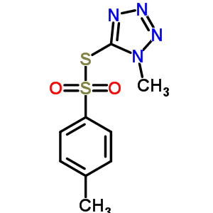 1-Methyl-5-(4-methylphenyl)sulfonylsulfanyl-tetrazole Structure,51618-45-2Structure