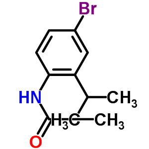 N-(4-bromo-2-isopropylphenyl)acetamide Structure,51688-72-3Structure