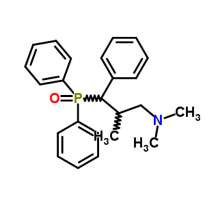 Diphenyl [α-[2-(dimethylamino)-1-methylethyl ]benzyl ]phosphine oxide Structure,51713-18-9Structure