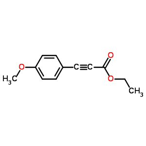 Ethyl3-(4-methoxyphenyl)propiolate Structure,51718-85-5Structure