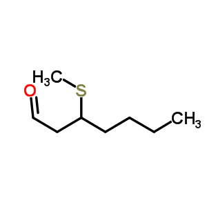 3-(甲硫基)庚醛结构式_51755-70-5结构式