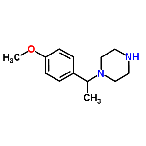 1-[1-(4-Methoxyphenyl)-ethyl]-piperazine Structure,517856-55-2Structure