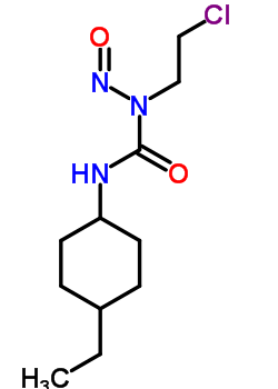 1-(2-Chloroethyl)-3-(4β-ethylcyclohexan-1α-yl)-1-nitrosourea Structure,51795-04-1Structure