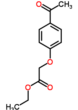 Ethyl (4-acetyl-phenoxy)-acetate Structure,51828-69-4Structure