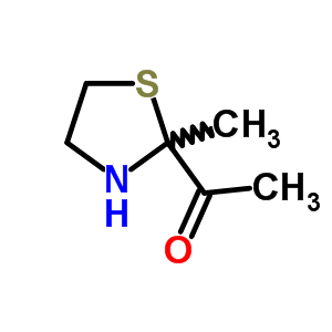 Ethanone,1-(2-methyl-2-thiazolidinyl)-(9ci) Structure,51859-53-1Structure