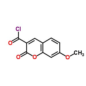 3-Chloroformyl-7-methoxycoumarin Structure,51867-62-0Structure