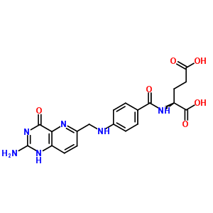 2-[[4-[(2-Amino-4-oxo-1h-pyrido[6,5-e]pyrimidin-6-yl)methylamino]benzoyl]amino]pentanedioic acid Structure,51989-25-4Structure