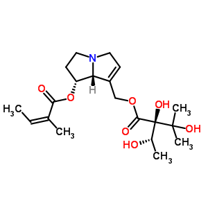 蓝蓟定结构式_520-68-3结构式