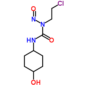 1-(2-Chloroethyl )-3-(4-hydroxycyclohexyl )-1-nitroso-urea Structure,52049-26-0Structure