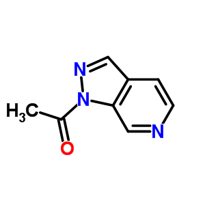 1-(1H-pyrazolo[3,4-c]pyridin-1-yl)ethanone Structure,52090-67-2Structure