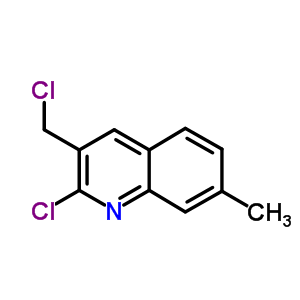 2-Chloro-3-(chloromethyl)-7-methylquinoline Structure,521915-96-8Structure