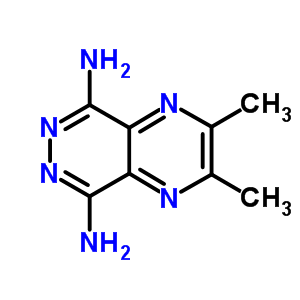 2,3-二甲基-吡嗪并[2,3-d]吡嗪-5,8-二胺结构式_52197-21-4结构式