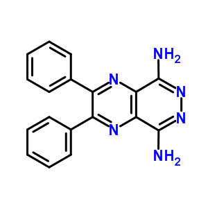 2,3-Diphenyl-5,8-diaminopyrazino[2,3-d]pyridazine Structure,52197-22-5Structure