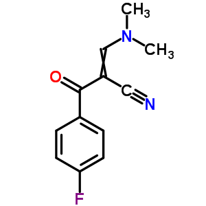 2-(4-Fluorobenzoyl)-3-(dimethylamino) acrylonitrile Structure,52200-15-4Structure