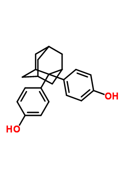 4-[2-(4-Hydroxyphenyl)-2-adamantyl]phenol Structure,52211-74-2Structure