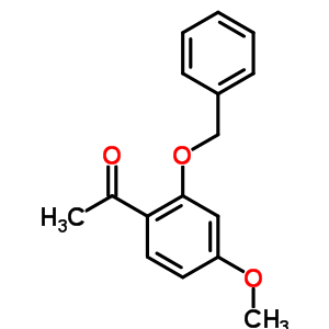 1-[2-(Benzyloxy)-4-methoxyphenyl]ethan-1-one Structure,52249-86-2Structure