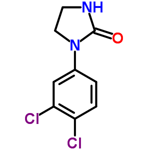 1-(3,4-Dichlorophenyl)tetrahydro-2h-imidazol-2-one Structure,52420-29-8Structure