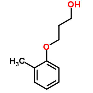 3-(邻甲苯氧基)-1-丙醇结构式_52448-99-4结构式