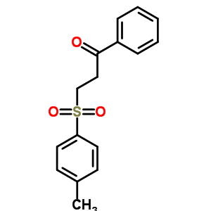 1-Propanone,3-[(4-methylphenyl)sulfonyl]-1-phenyl- Structure,52481-46-6Structure