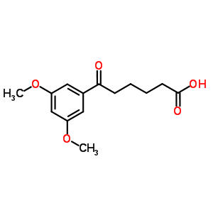 6-(3,5-Dimethoxyphenyl)-6-oxohexanoic acid Structure,52483-37-1Structure