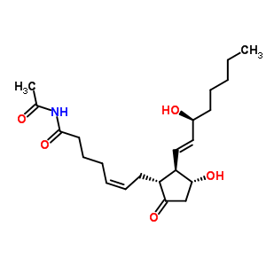 N-acetylprostaglandin e2 carboxamide Structure,52533-44-5Structure