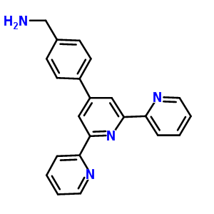 1-[4-(2,2’:6’,2’’-Terpyridin-4’-yl)phenyl ]methanamine Structure,526196-33-8Structure