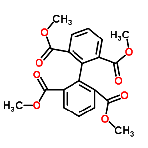 Dimethyl 2-[2,6-bis(methoxycarbonyl)phenyl]benzene-1,3-dicarboxylate Structure,52657-21-3Structure