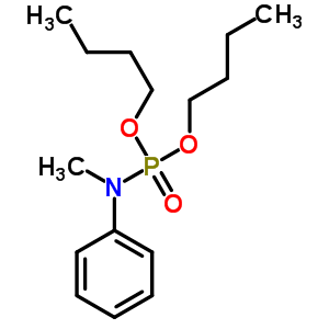 Dibutyl n-methyl-n-phenylphosphoramidate Structure,52670-79-8Structure