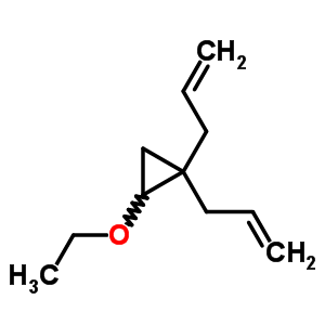 Cyclopropane,2-ethoxy-1,1-di-2-propen-1-yl- Structure,52713-73-2Structure