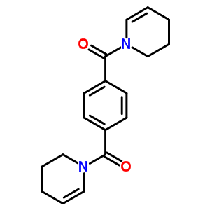 1,1’-(1,4-Phenylenedicarbonyl)bis(1,2,3,4-tetrahydropyridine) Structure,52881-77-3Structure