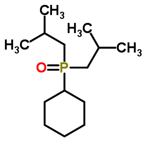 Cyclohexyldiisobutylphosphine oxide Structure,52911-34-9Structure