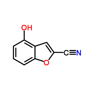 2-Benzofurancarbonitrile,4-hydroxy- Structure,53020-40-9Structure