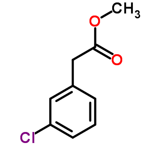 3-氯苯乙酸甲酯结构式_53088-68-9结构式