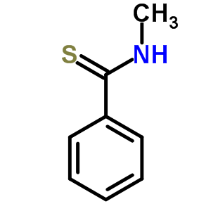 Benzenecarbothioamide,n-methyl- Structure,5310-14-5Structure