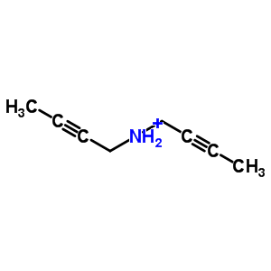 2-二丁炔胺结构式_53146-06-8结构式