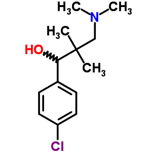 4-Chloro-α-[1,1-dimethyl-2-(dimethylamino)ethyl ]benzyl alcohol Structure,53207-40-2Structure