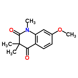 7-Methoxy-1,3,3-trimethyl-2,4(1h,3h)-quinolinedione Structure,53207-47-9Structure