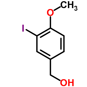 (3-Iodo-4-methoxyphenyl)methanol Structure,53279-82-6Structure