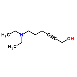 6-(Diethylamino)-2-hexyn-1-ol Structure,53310-05-7Structure