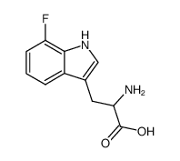 7-氟-DL-色氨酸结构式_53314-95-7结构式