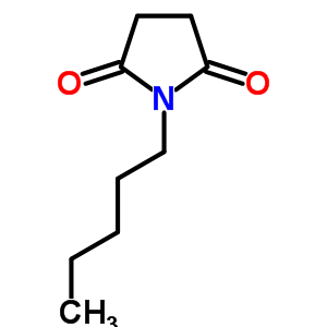 N-amylsuccinimide Structure,5332-35-4Structure