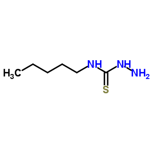 N-戊基肼硫代甲酰胺结构式_53347-39-0结构式