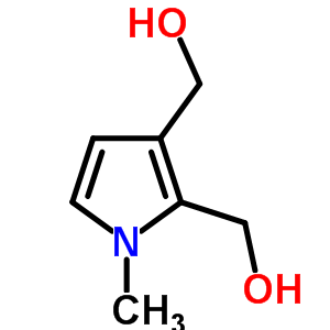 2,3-Bis(hydroxymethyl)-1-methylpyrrole Structure,53365-77-8Structure