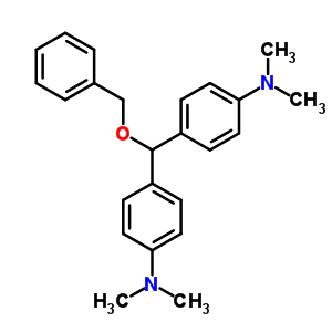 4,4’-Benzyloxymethylenebis(n,n-dimethylbenzenamine) Structure,53370-57-3Structure