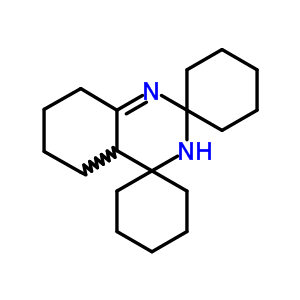 5,6,7,8-四氢二螺[环己烷-1,2(3h)-喹唑啉-4(4ah),1-环己烷]结构式_53378-71-5结构式