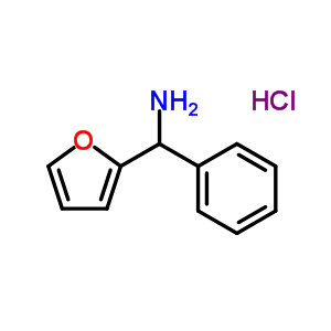 C-furan-2-yl-c-phenyl-methylamine 1hcl salt Structure,53387-67-0Structure