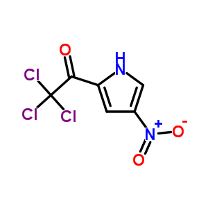 2,2,2-Trichloro-1-(4-nitro-1H-pyrrol-2-yl)-ethanone Structure,53391-50-7Structure