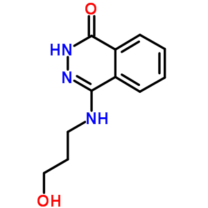 4-[(3-Hydroxypropyl)amino]-1(2h)-phthalazinone Structure,53442-56-1Structure