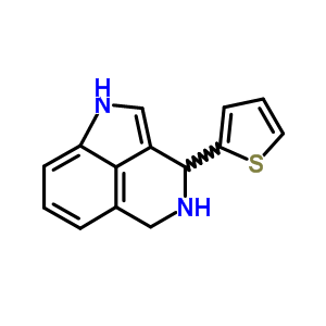 1,3,4,5-Tetrahydro-3-(2-thienyl)pyrrolo[4,3,2-de]isoquinoline Structure,53462-74-1Structure