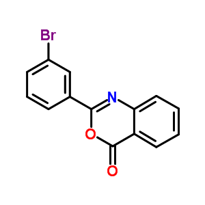 2-(3-Bromophenyl)-4h-3,1-benzoxazin-4-one Structure,53463-67-5Structure